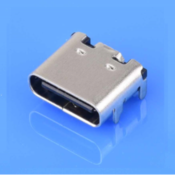 16P單排母座L=7.35mm(大電流)黑色